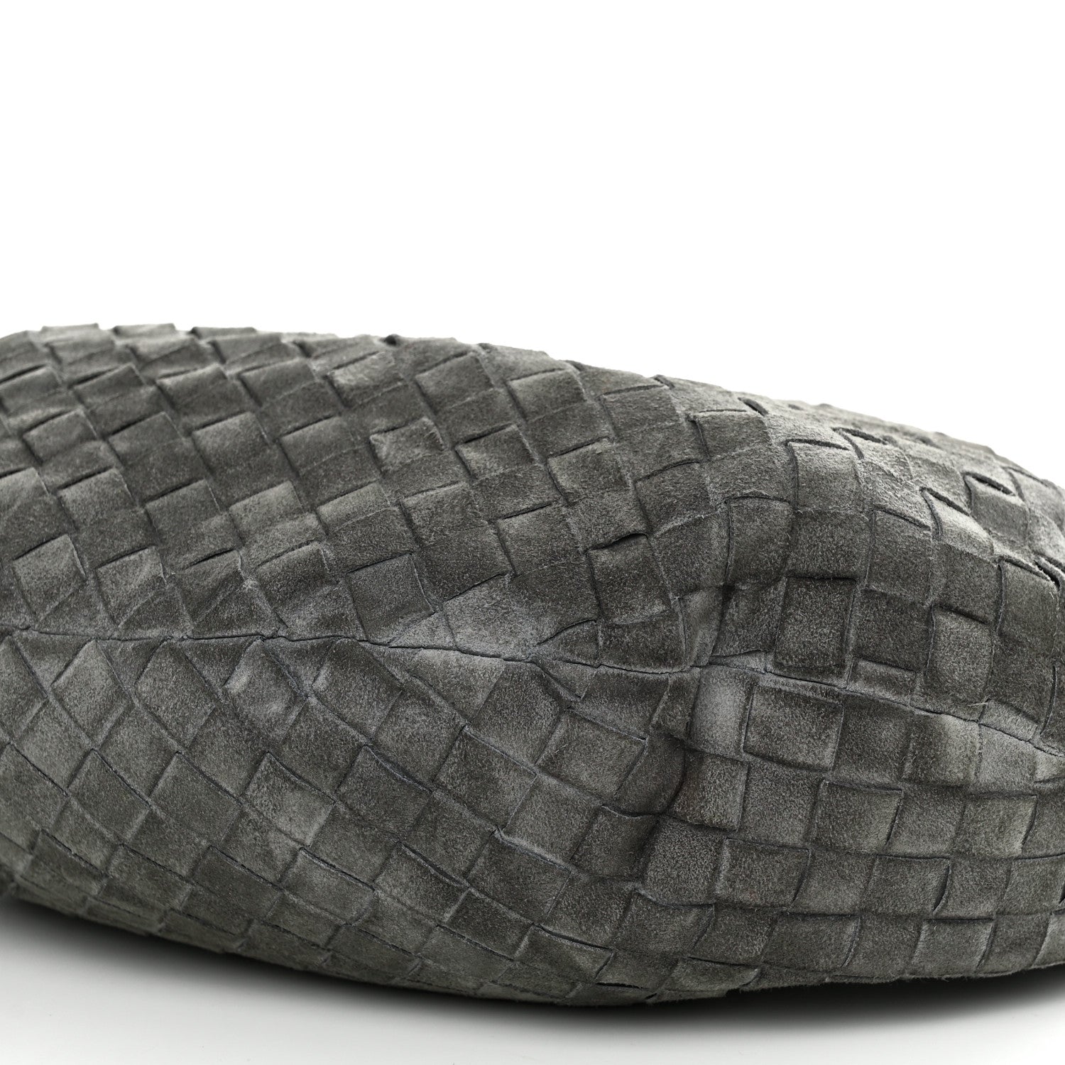 Bottega Veneta Suede Calfskin Intrecciato Teen Jodie Hobo Thunder 11 of 12
