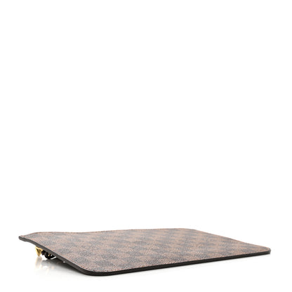Louis Vuitton Damier Ebene Neverfull MM GM Pochette Rose Ballerine 4 of 6