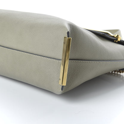 Chloe Calfskin Medium Clare Top Handle Bag Baobab Green 7 of 9