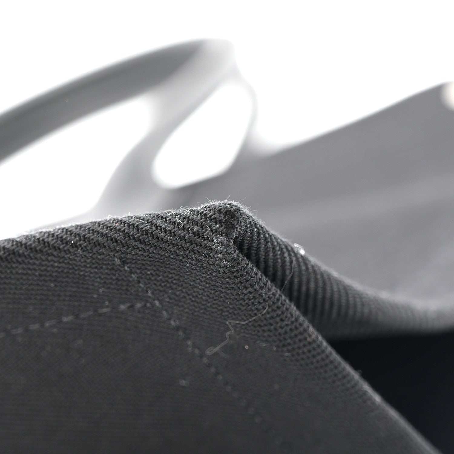 Saint Laurent Linen Calfskin Rive Gauche Tote Black 11 of 12