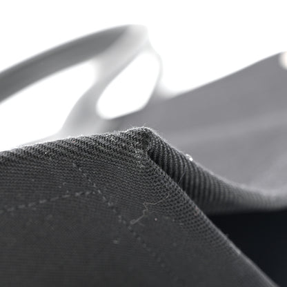 Saint Laurent Linen Calfskin Rive Gauche Tote Black 11 of 12