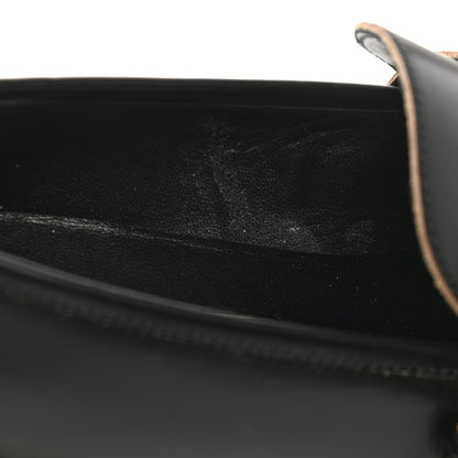 Gucci Cordovan Lux Dionysus Hunder Loafers 38.5 Black 8 of 9