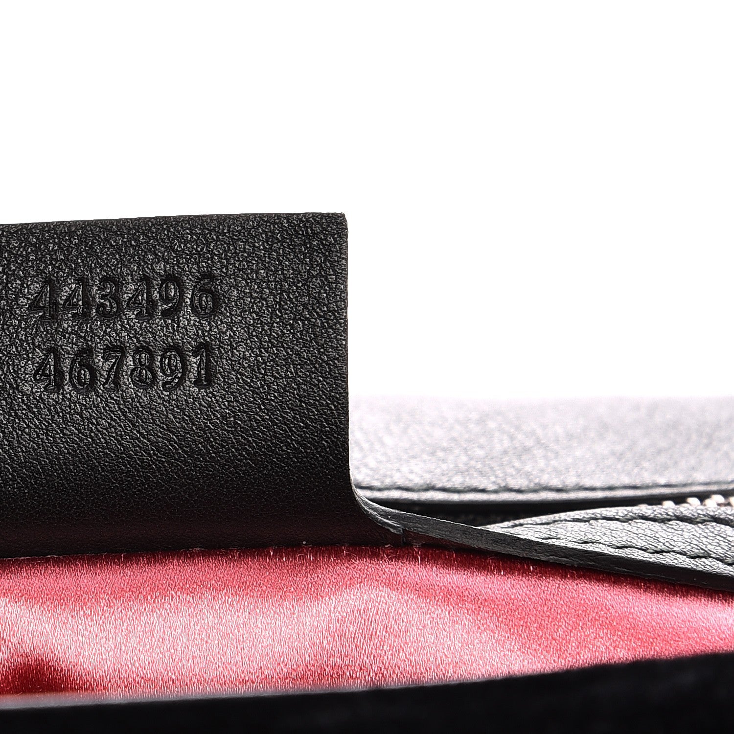 Gucci Velvet Matelasse Loved Embroidered Medium GG Marmont Shoulder Bag Black 7 of 7