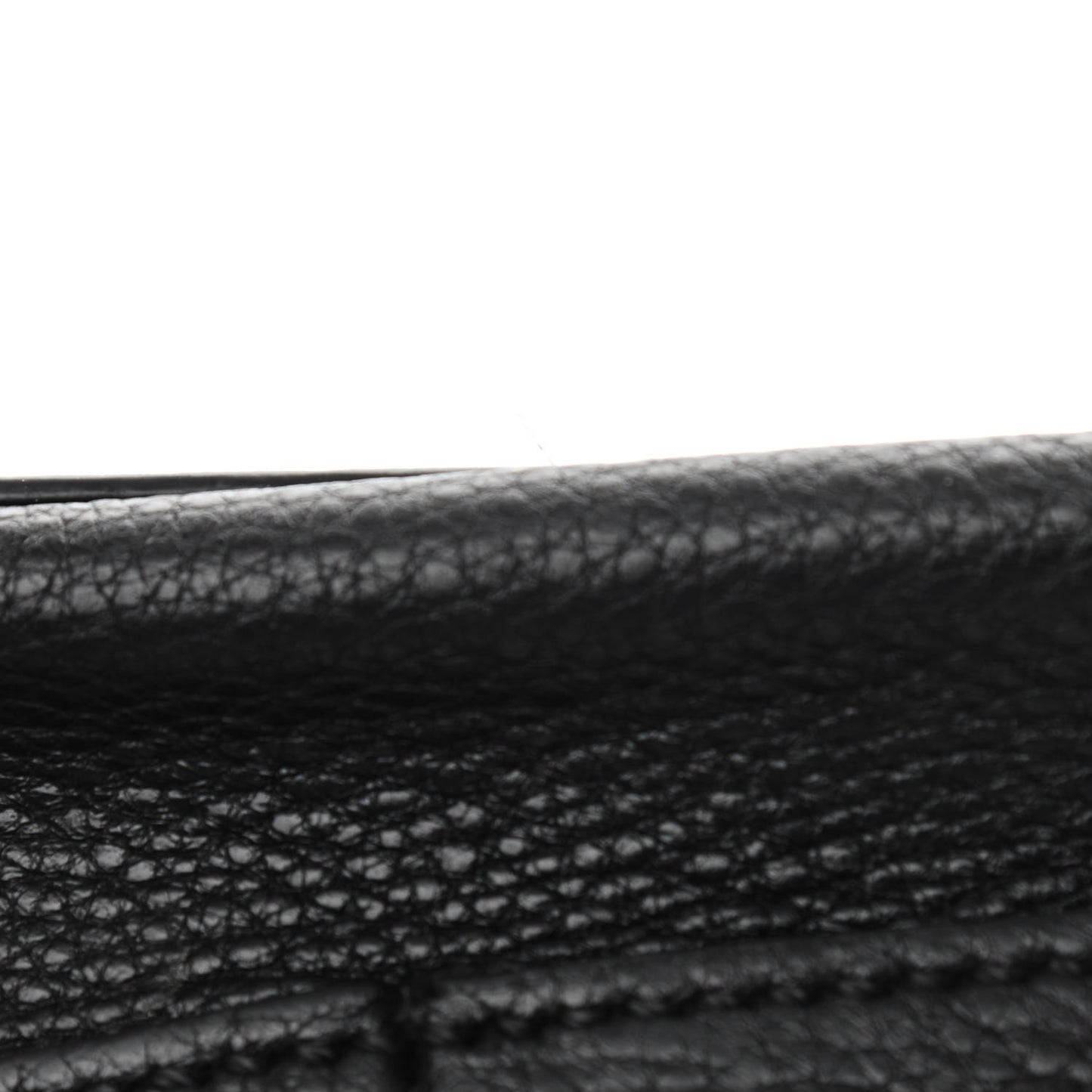 Vitello Daino Medium Pocket Hobo Bag Black