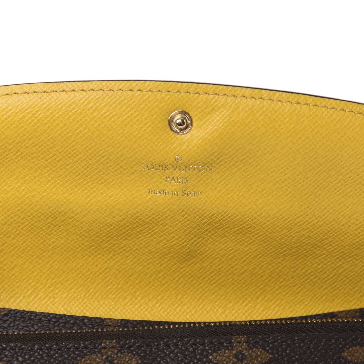 Monogram Emilie Wallet Jonquille
