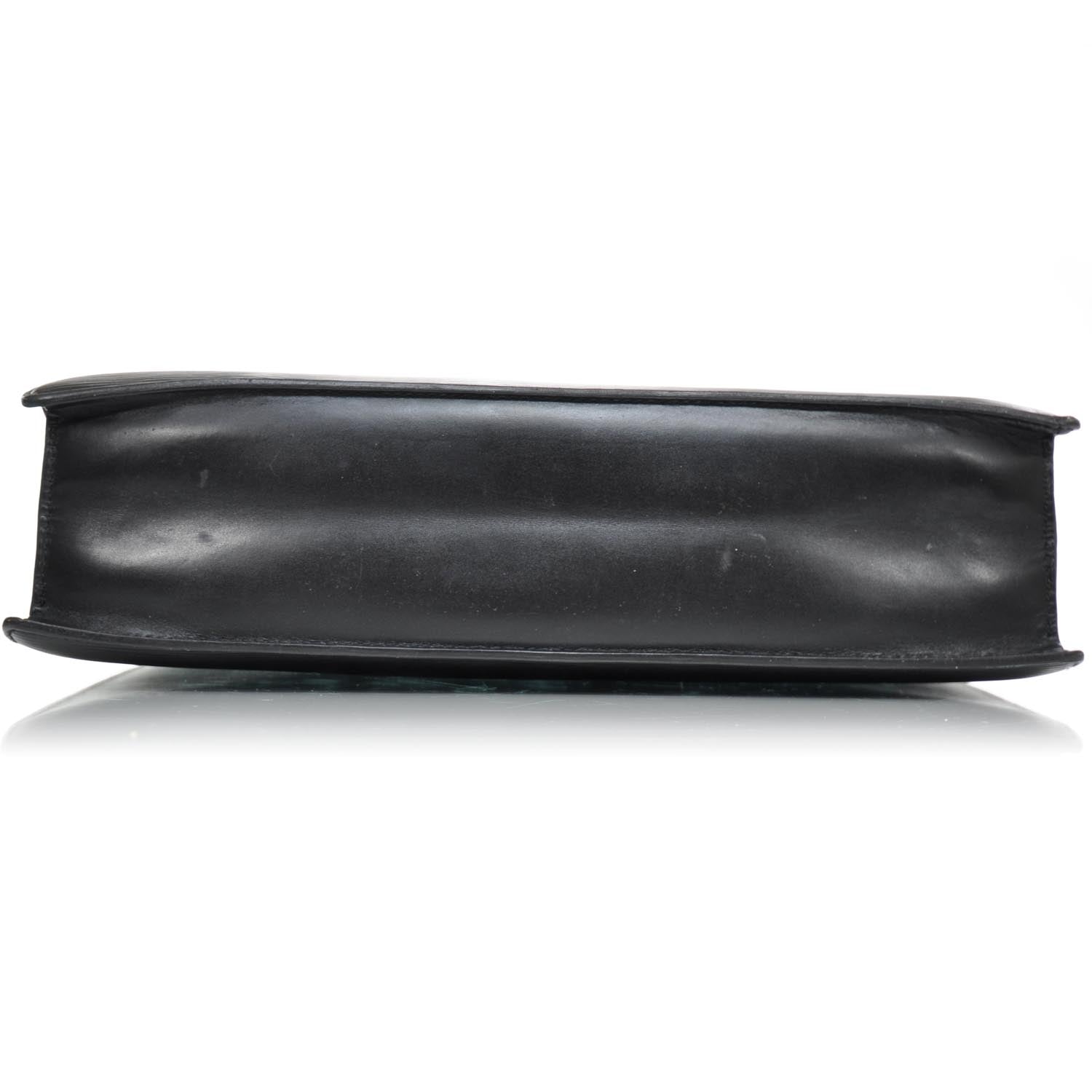 Louis Vuitton Epi Sac Plat GM Black 5 of 8