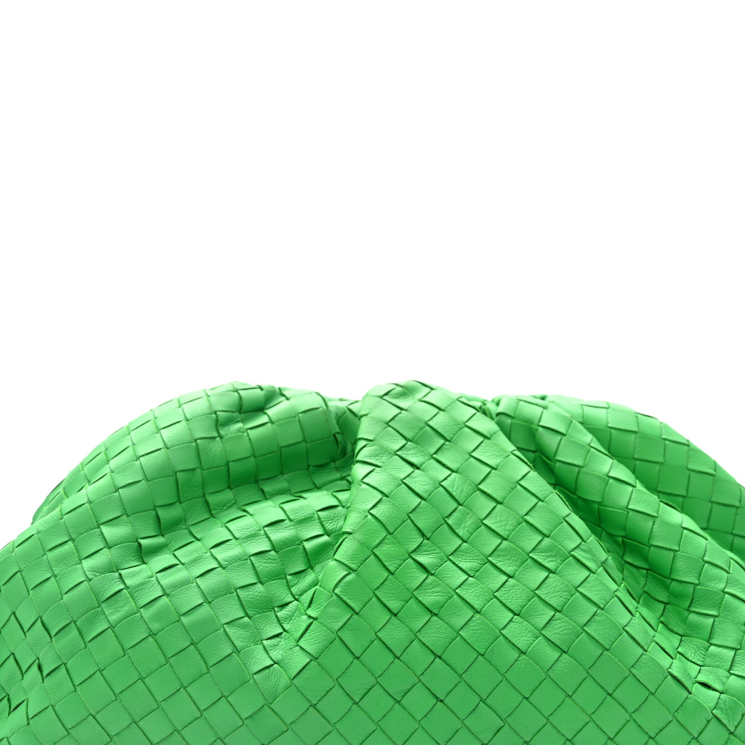 Bottega Veneta Nappa Maxi Intrecciato The Pouch Oversized Clutch Parakeet 10 of 14