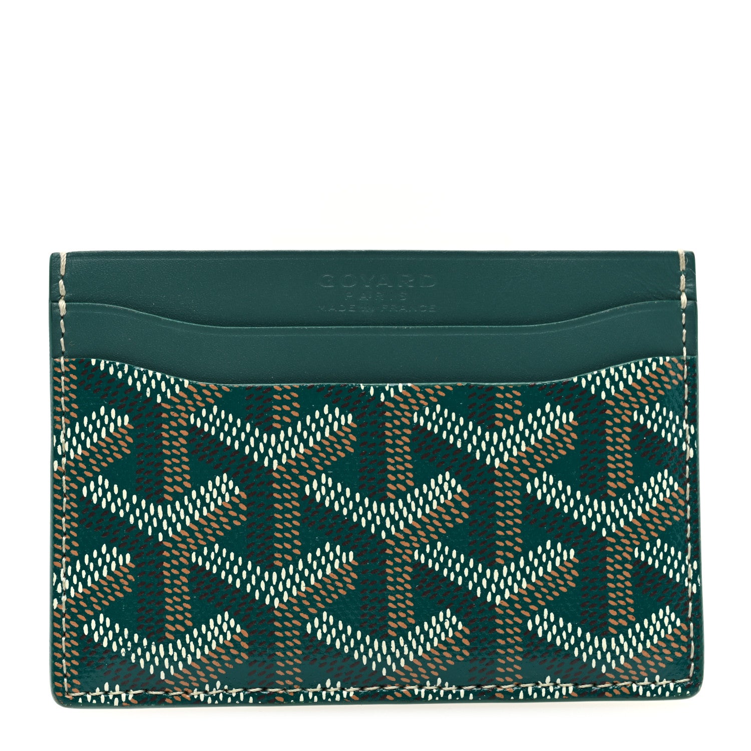 Goyard Goyardine Saint Sulpice Card Holder Green 1 of 7