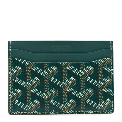 Goyard Goyardine Saint Sulpice Card Holder Green 1 of 7