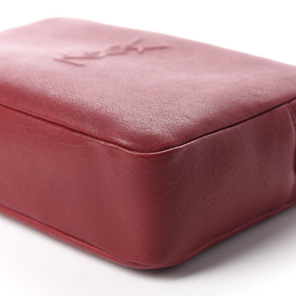 Saint Laurent Lambskin Monogram Small Lou Camera Bag Lipstick Red 7 of 10