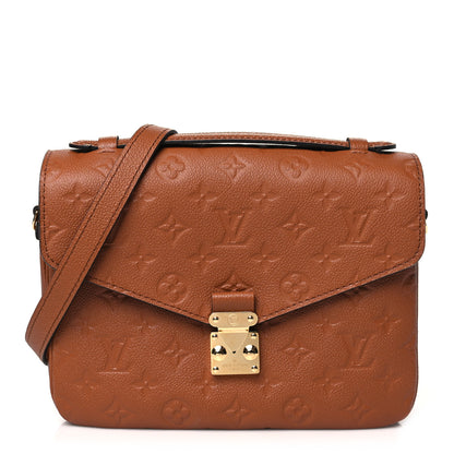 Louis Vuitton Empreinte Pochette Metis Cognac 1 of 10