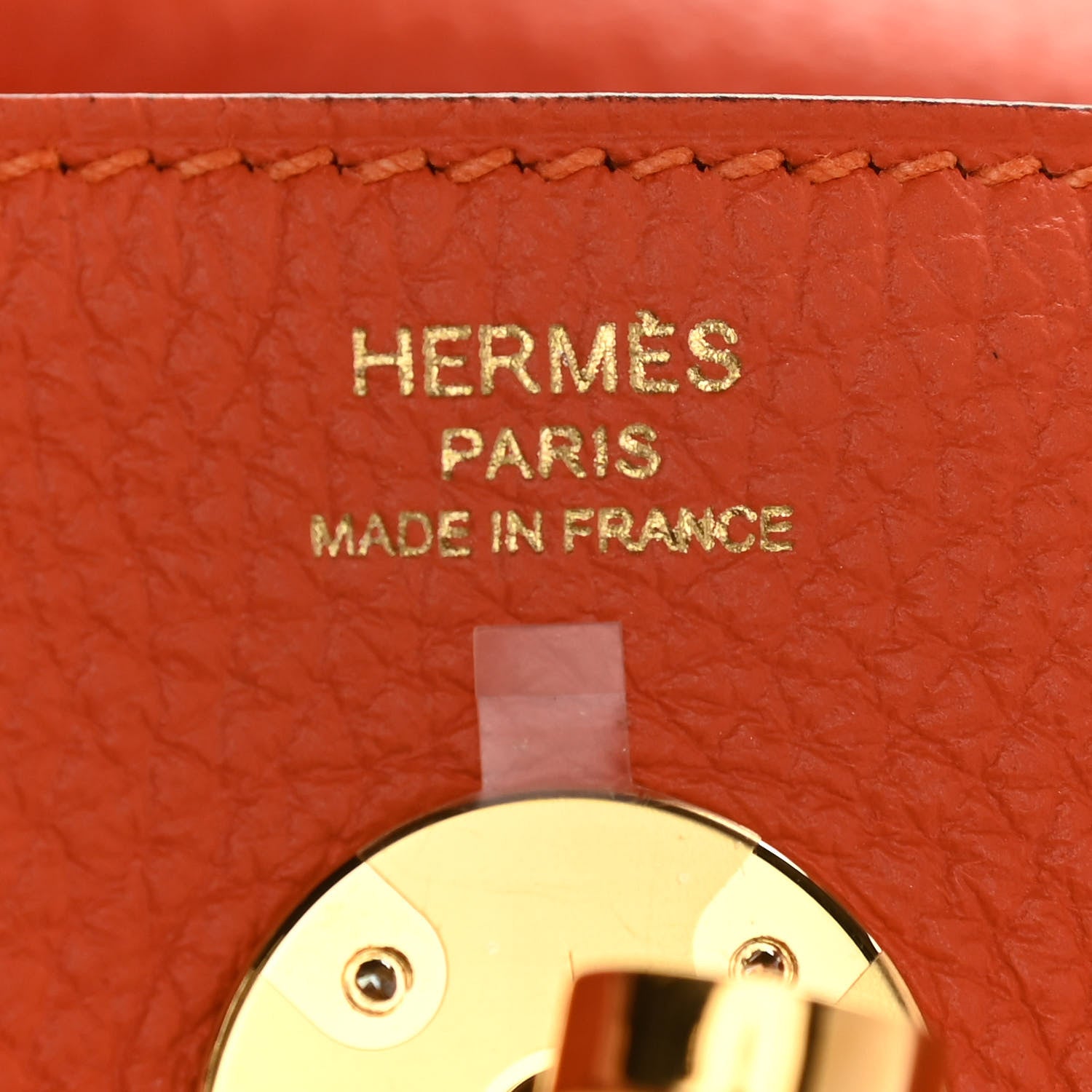 Hermes Taurillon Clemence Lindy 26 Feu 6 of 10