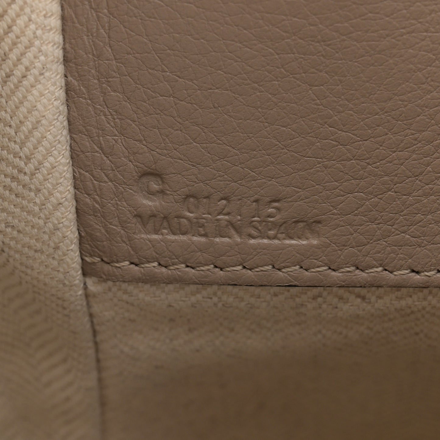 Calfskin Small Hammock Shoulder Bag Sand