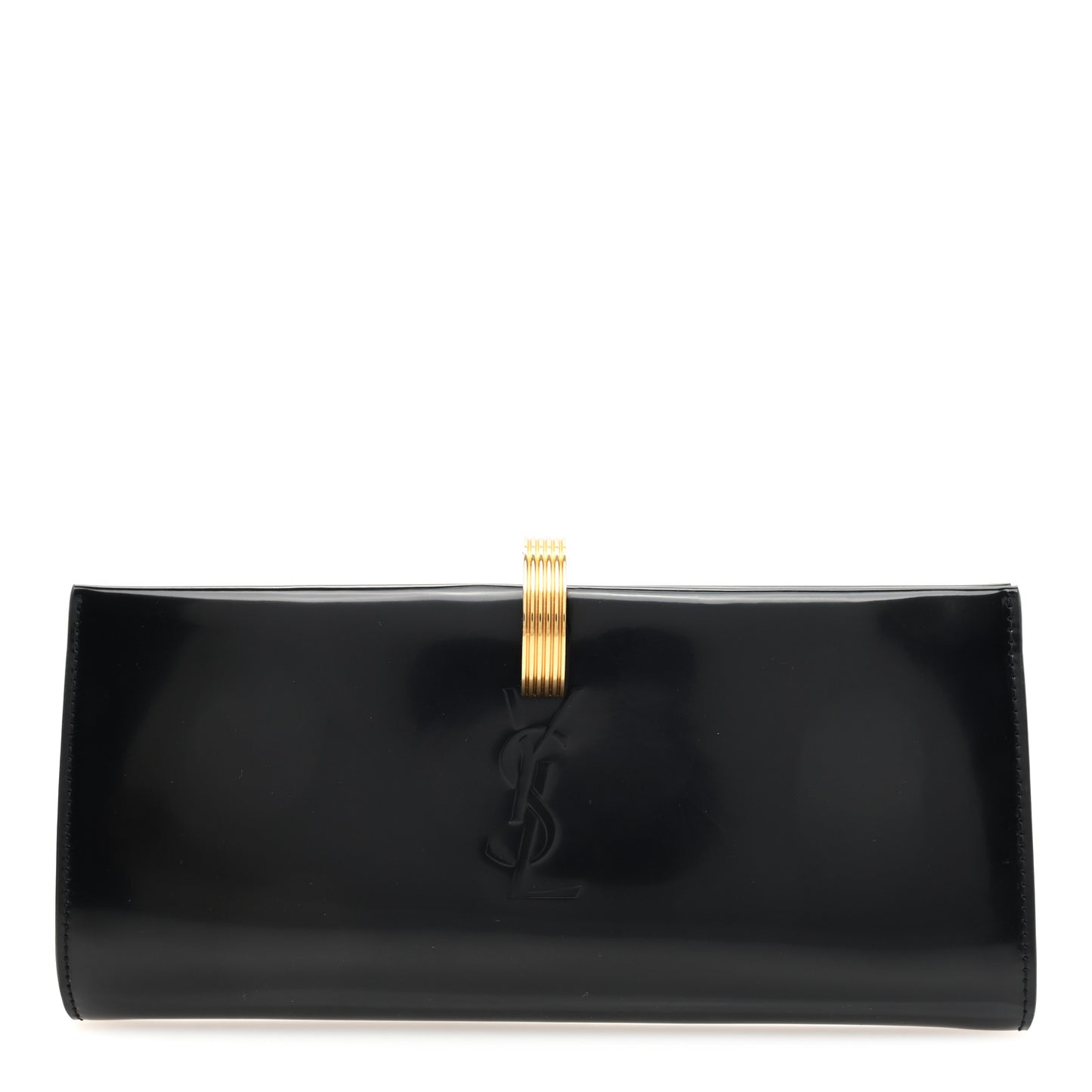 Patent Daria Clutch Black