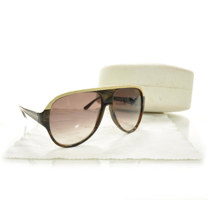 Balenciaga Sunglasses 0067S Horn Walnut 4 of 7
