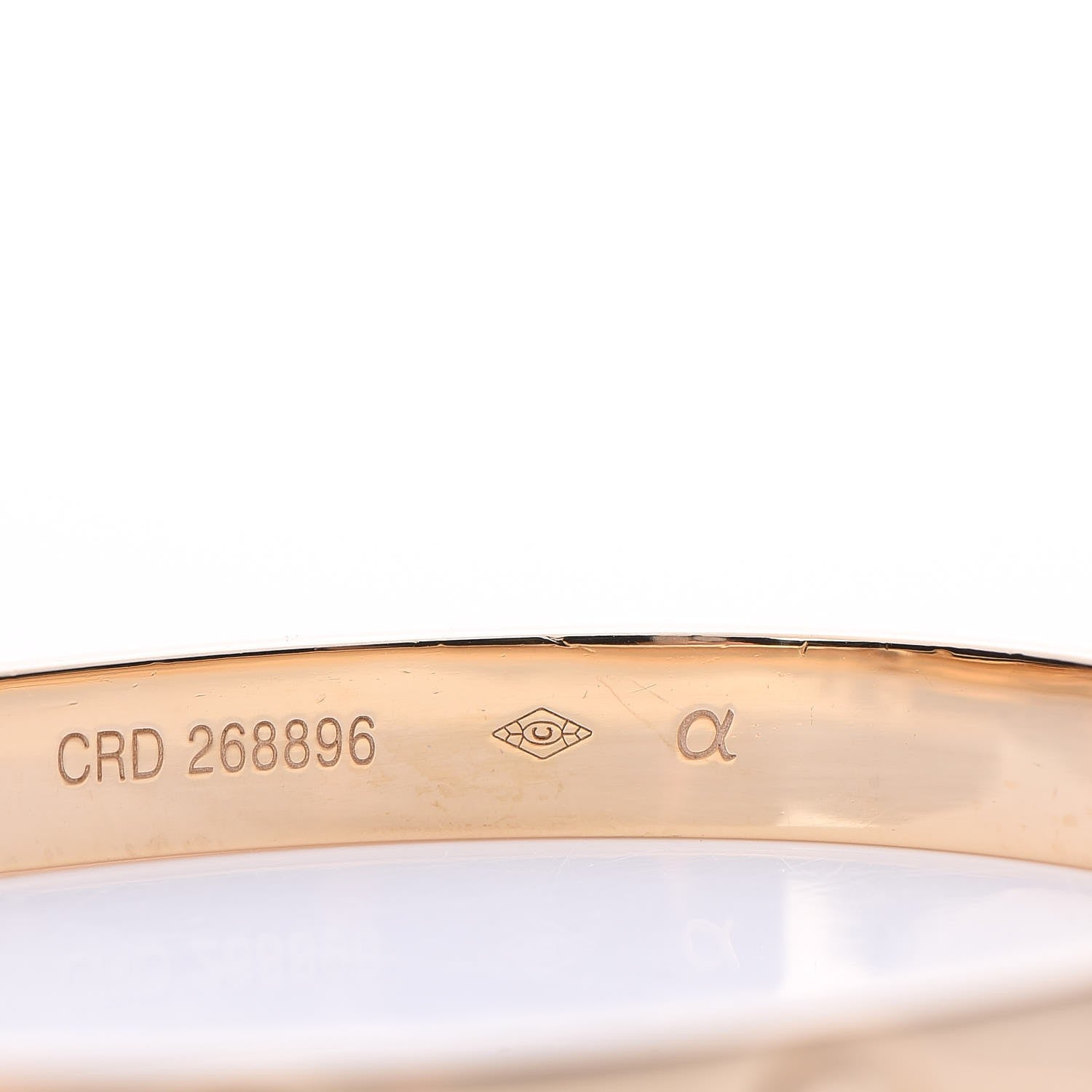 Cartier 18K Yellow Gold LOVE Bracelet 16 5 of 10