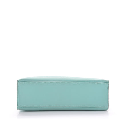 Hermes Swift Kelly Pochette Clutch Bleu Atoll 6 of 30