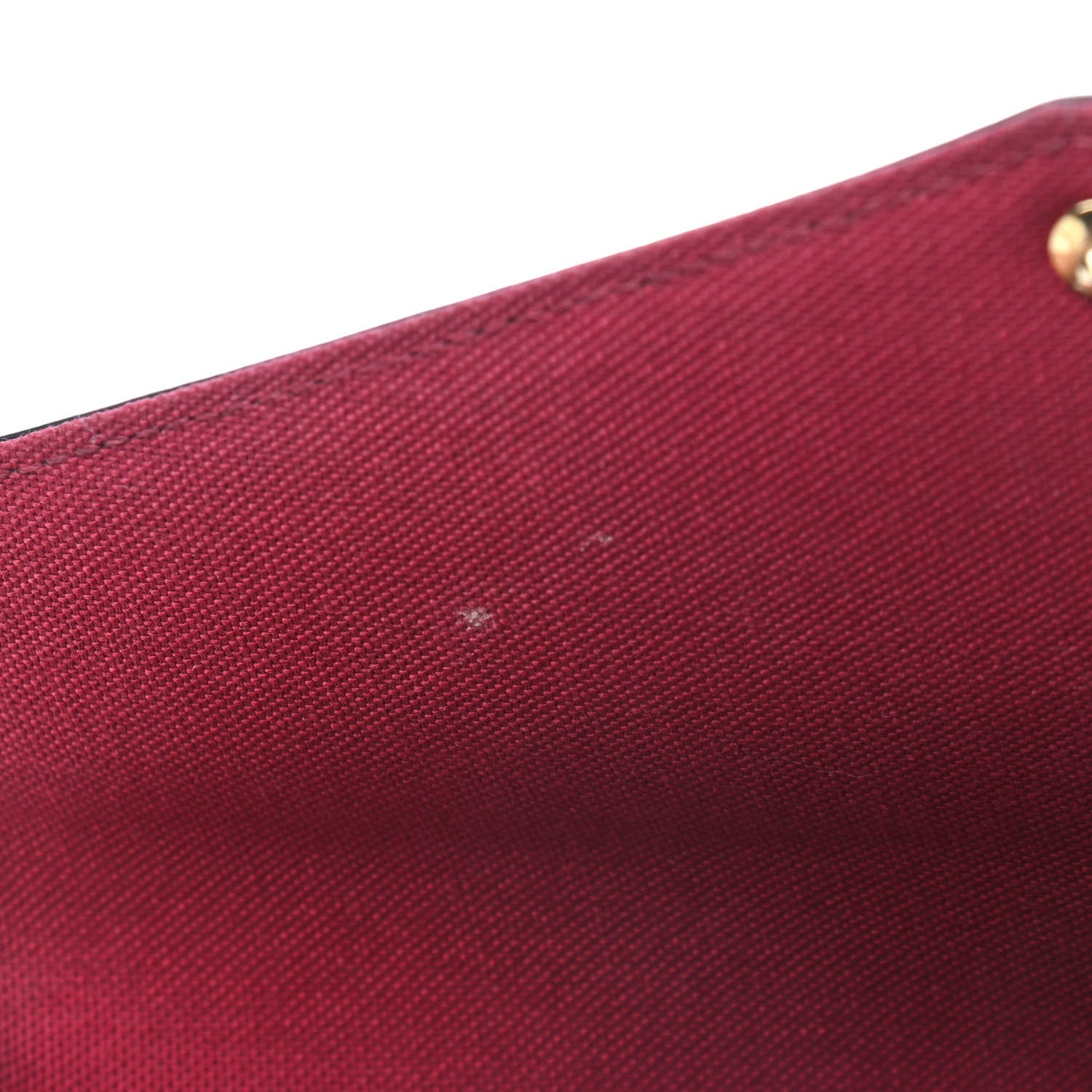 Louis Vuitton Monogram Pochette Felicie Chain Wallet Fuchsia 9 of 9