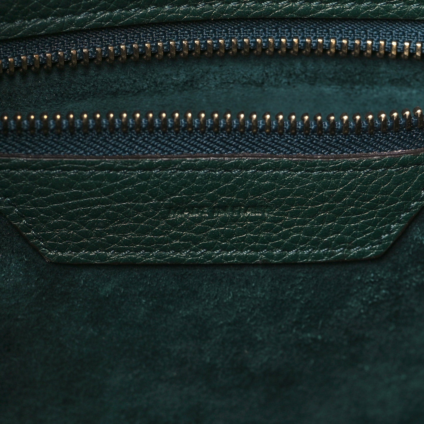 Drummed Calfskin Micro Luggage Amazone