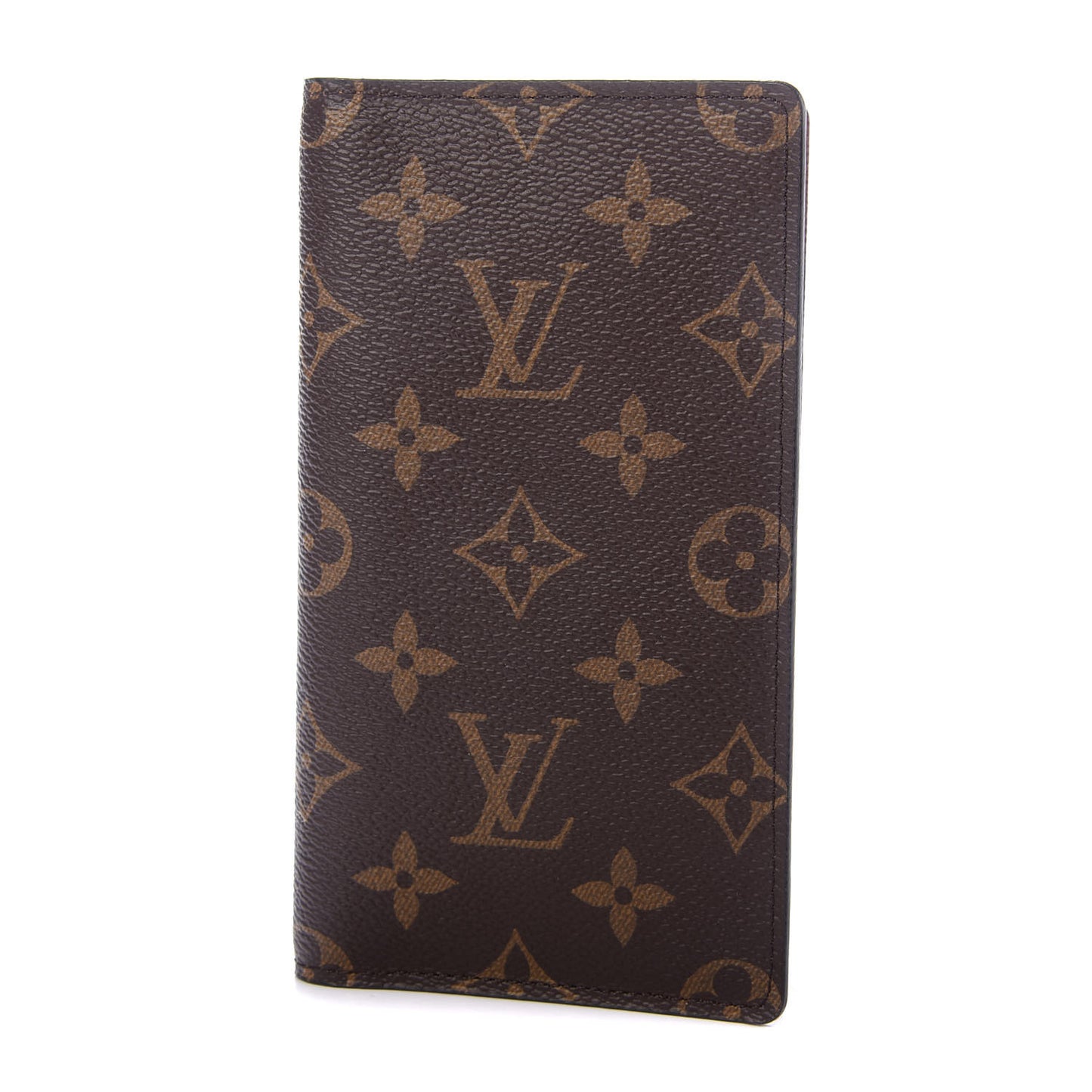 Monogram Checkbook Holder Case Wallet