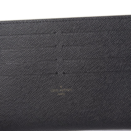 Louis Vuitton Calfskin Felicie Chain Wallet Card Holder Insert Black 6 of 6