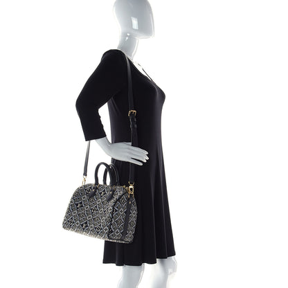 Louis Vuitton Jacquard Since 1854 Speedy Bandouliere 25 Grey 2 of 12