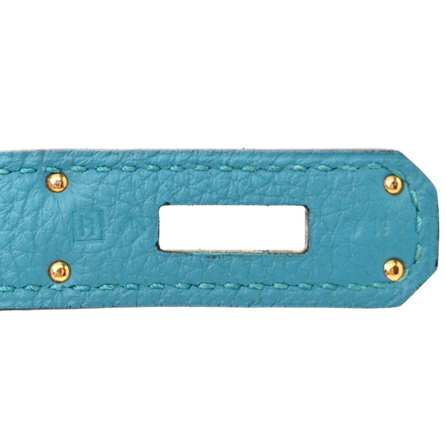 Togo Birkin 35 Turquoise
