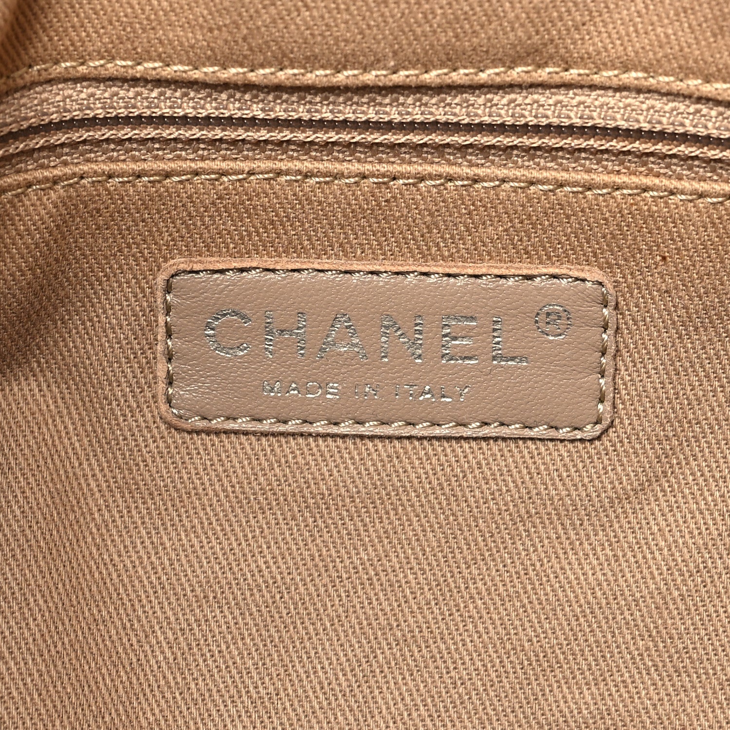 Chanel Caviar Quilted Timeless CC Soft Tote Beige 6 of 11