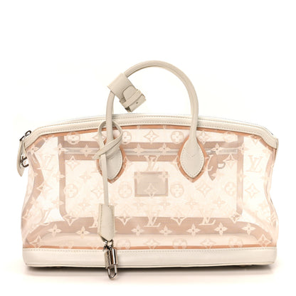 Louis Vuitton Monogram Transparence Lockit East-West White 1 of 10