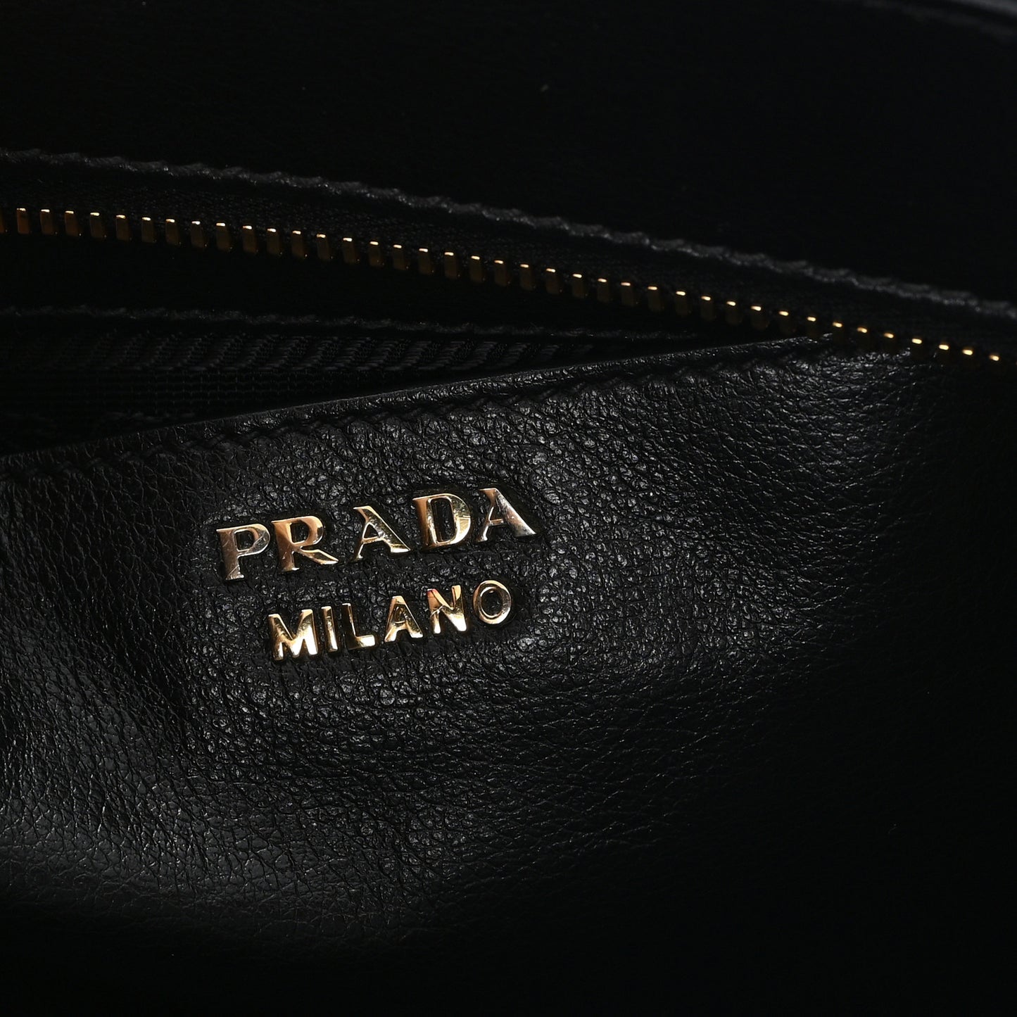 Glace Calfskin Tote Black
