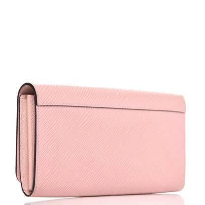 Louis Vuitton Epi Twist Wallet Rose Ballerine 3 of 7