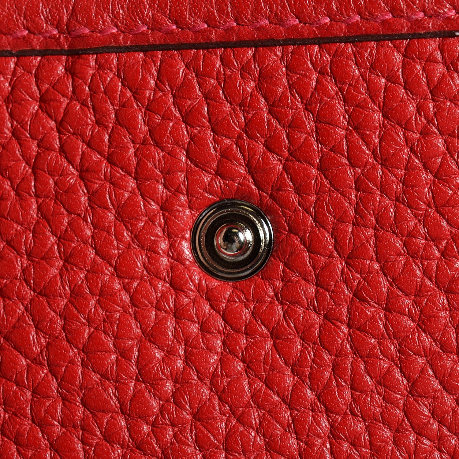 Hermes Taurillon Clemence Evelyne TPM Rouge Casaque Crevette 11 of 16