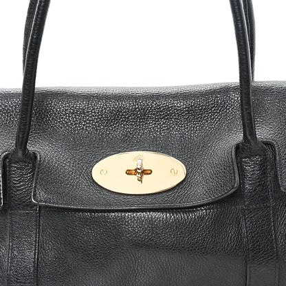 Mulberry Natural Leather Small Bayswater Black 7 of 11