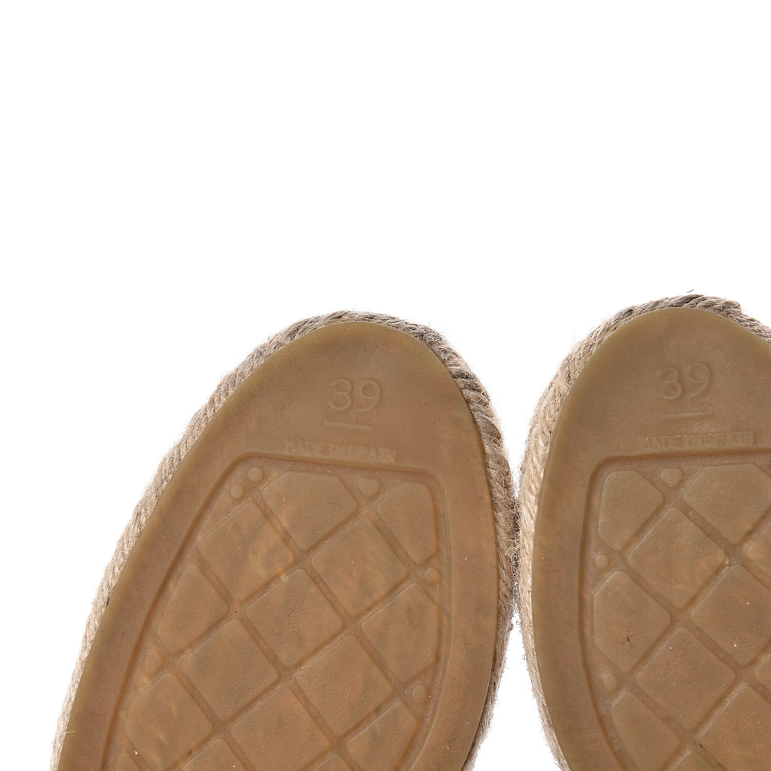 Chanel Lambskin CC Espadrilles 39 Black 8 of 14