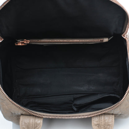 Alexander Wang Pebbled Lambskin Rockie Latte Rose Gold Hardware 12 of 16