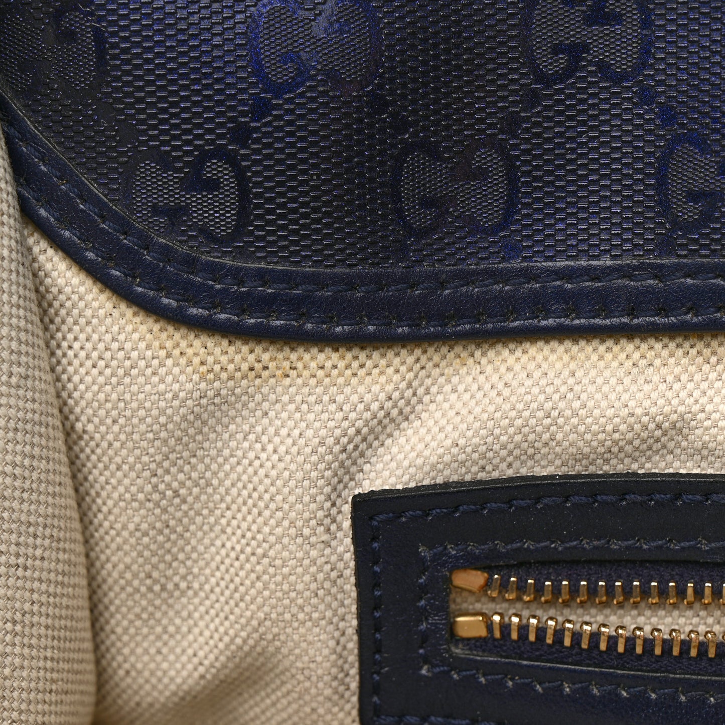 Imprime Monogram Joy Medium Shoulder Bag Navy