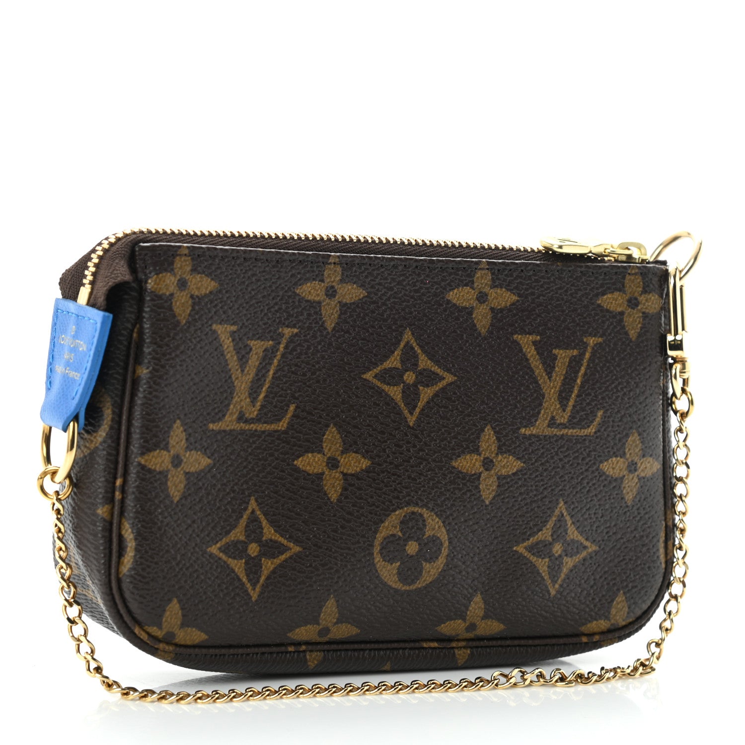 Louis Vuitton Monogram 2019 Christmas Animation Mini Venice Pochette Accessories Blue 3 of 10