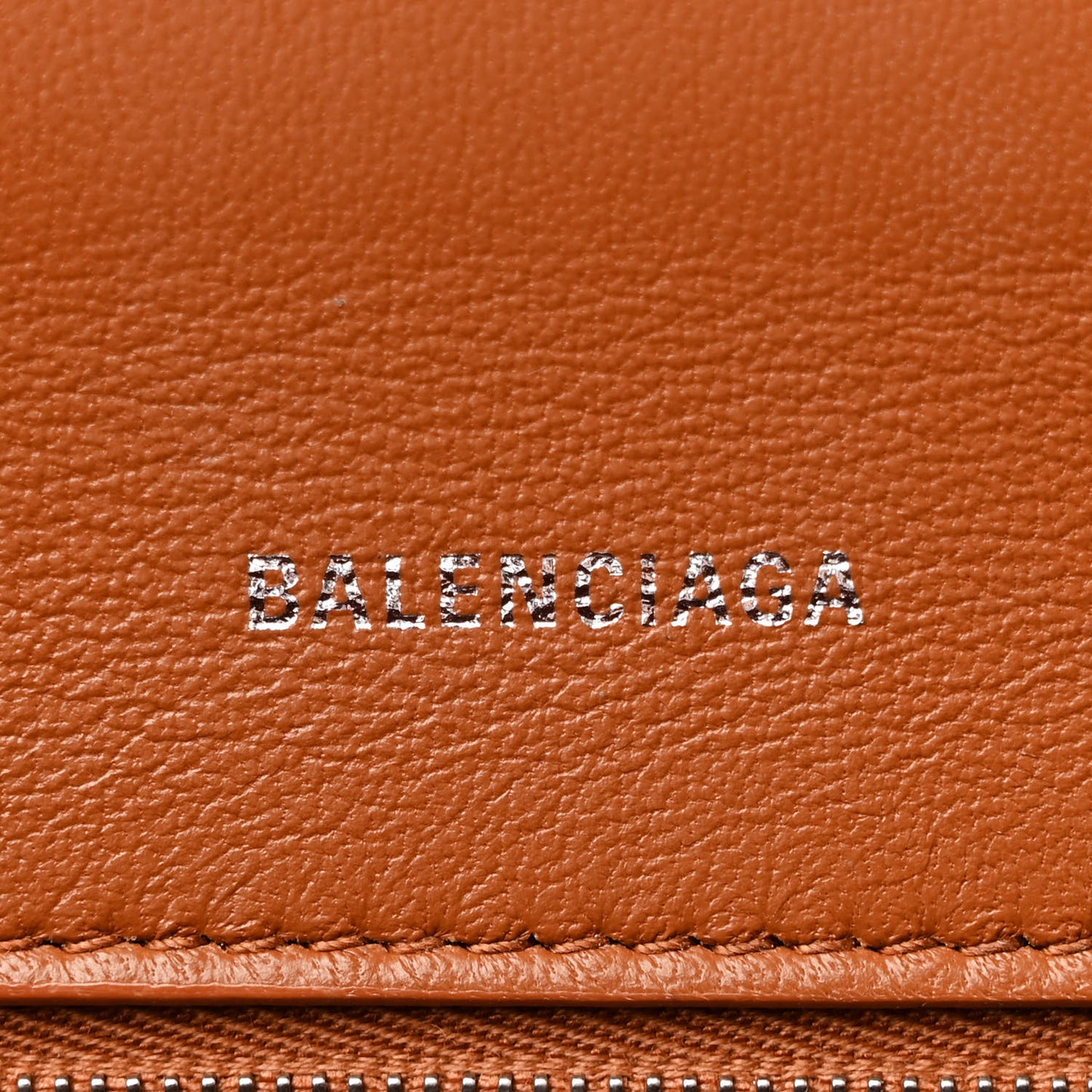 Shiny Calfskin Crocodile Embossed Small Hourglass Top Handle Bag Camel