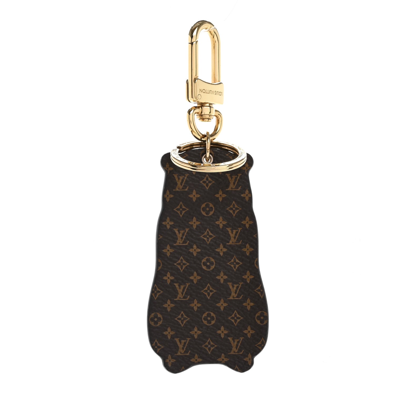 Louis Vuitton Monogram LV Marmott Bag Charm Key Holder Purple 2 of 5