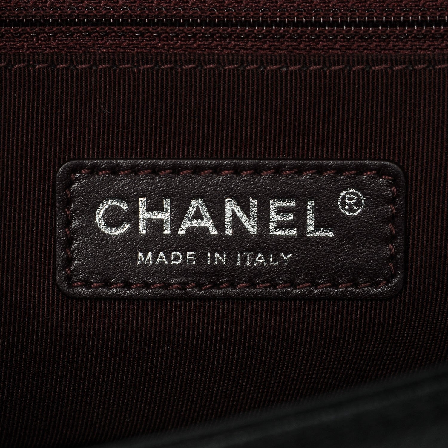 Chanel Goatskin Quilted Patent New Medium Duo Boy Flap Black 6 of 7