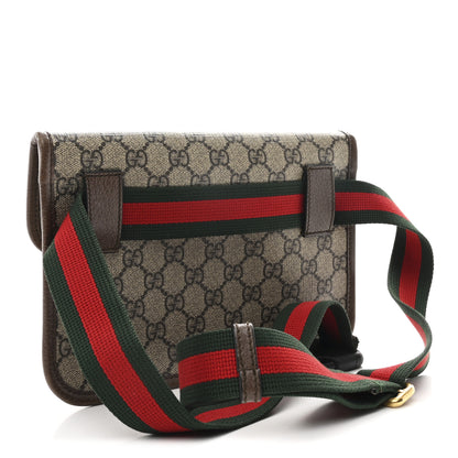 Gucci GG Supreme Monogram Neo Vintage Web Belt Bag Brown 3 of 10