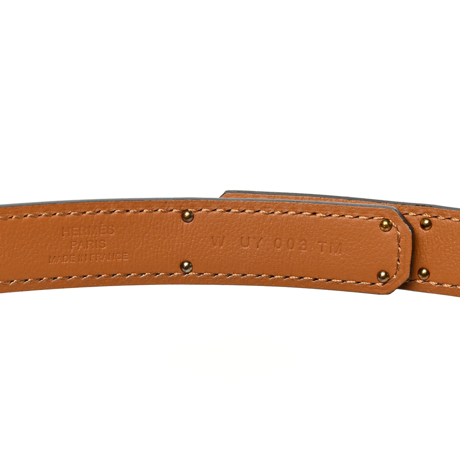Hermes Epsom Kelly Belt Black 3 of 4