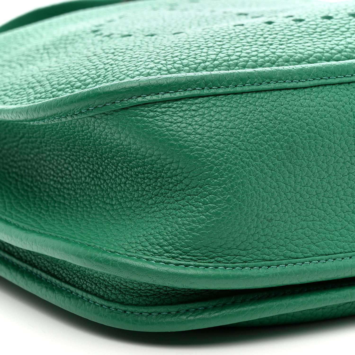 Hermes Taurillon Clemence Evelyne III PM Vert Vertigo 9 of 12