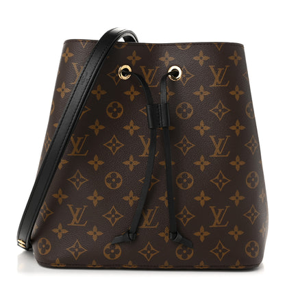 Louis Vuitton Monogram Neonoe MM Black 1 of 9