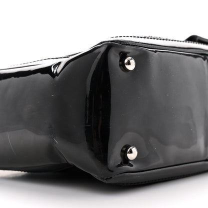Chanel Patent Pony Hair Small Pocket Tote Black 9 of 16