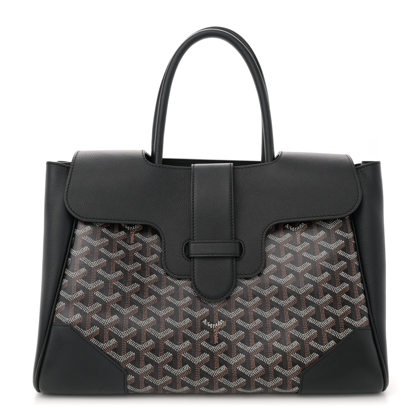 Goyardine Saigon Tote Black