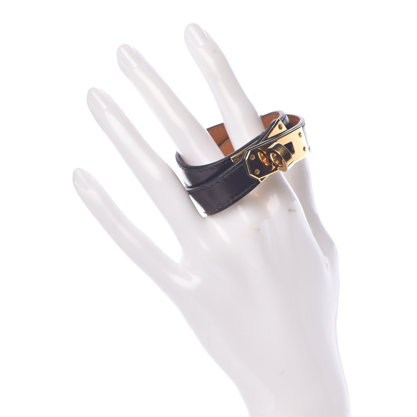 Box Kelly Double Tour Bracelet XS Black