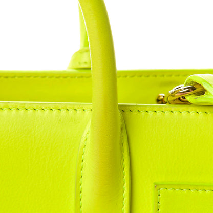 Saint Laurent Calfskin Nano Sac De Jour Neon Yellow 16 of 24
