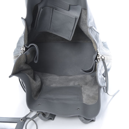 Balenciaga Veau Papier A4 Zip Around Tote Grey 5 of 19