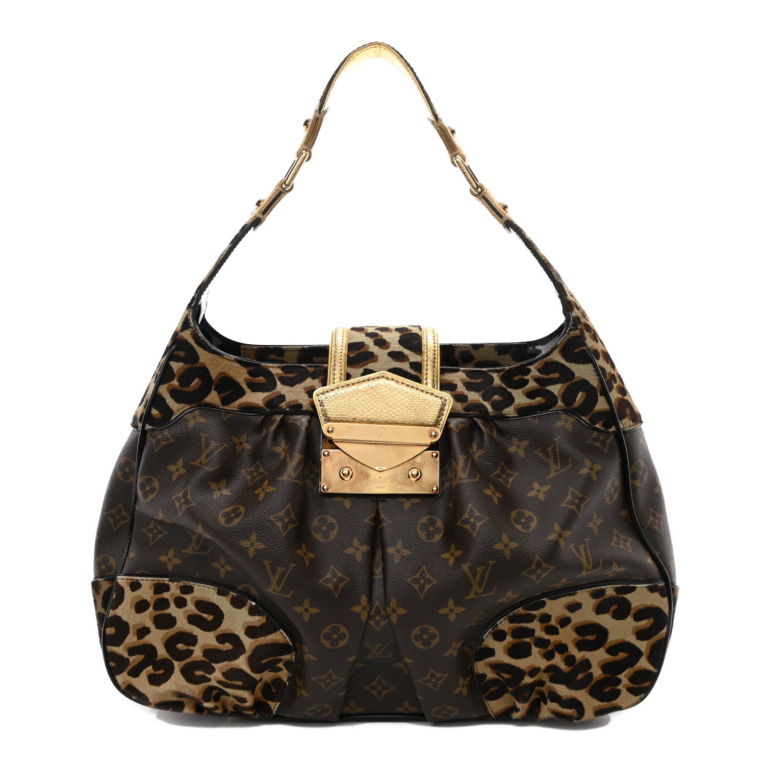 Louis Vuitton Monogram Leopard Polly 1 of 8